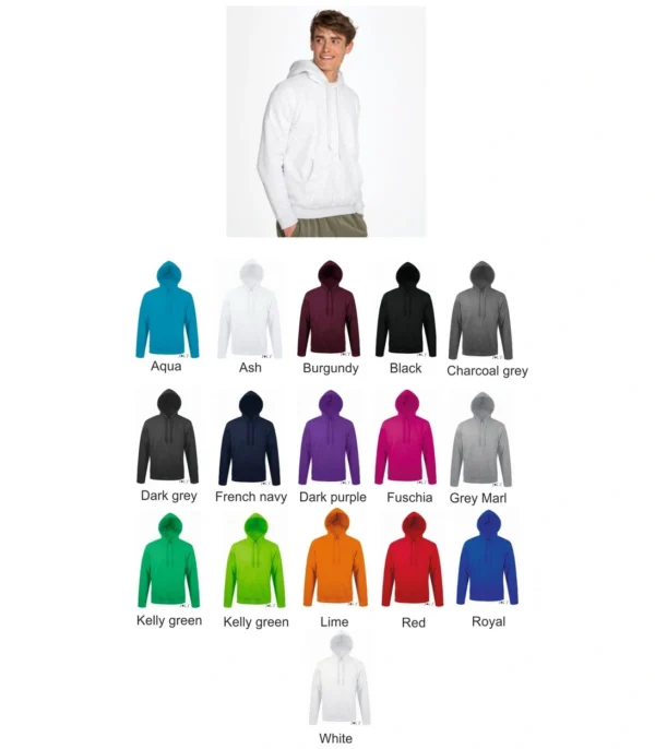 Sols 47101 Unisex Snake Hooded Sweatshirt